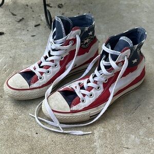 Converse Flag High Tops size 6 women’s